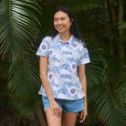 Reyn Spooner WOMEN'S CHICAGO CUBS PUA PERFORMANCE POLO in WHITE