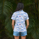 Reyn Spooner WOMEN'S CHICAGO CUBS PUA PERFORMANCE POLO in WHITE