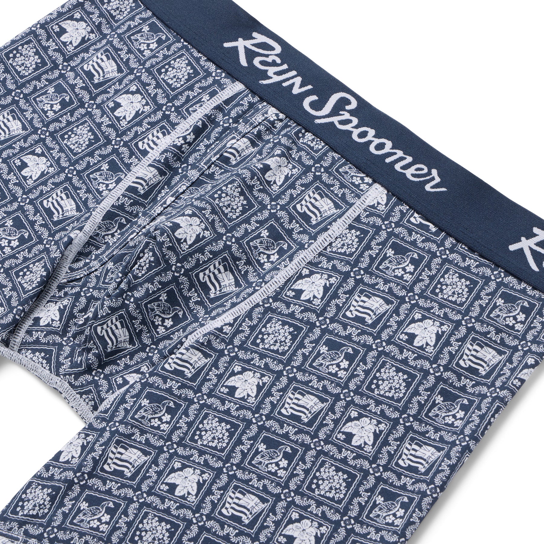 Reyn Spooner LAHAINA SAILOR BOXER BRIEF in NAVY