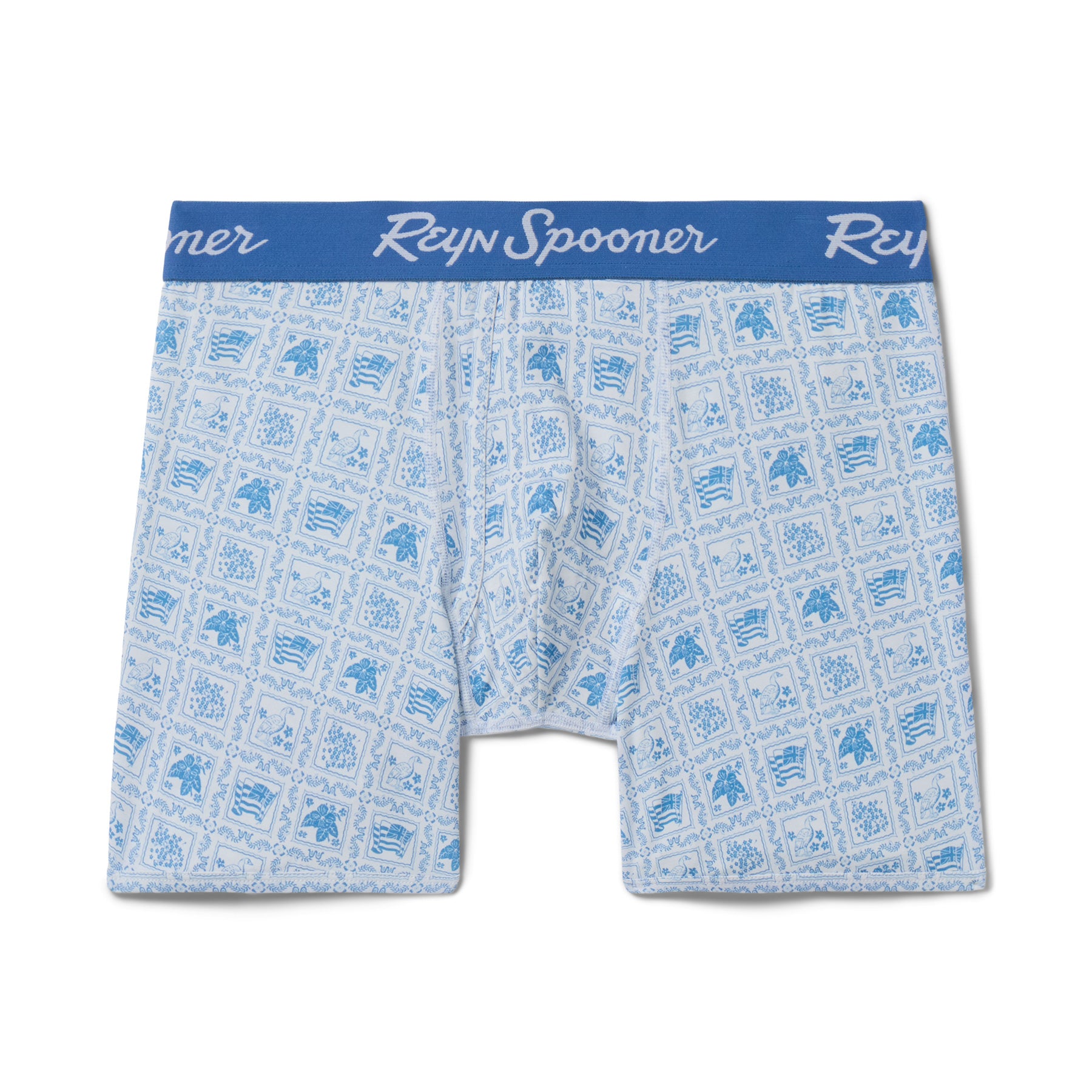 Reyn Spooner LAHAINA SAILOR BOXER BRIEF in WHITE