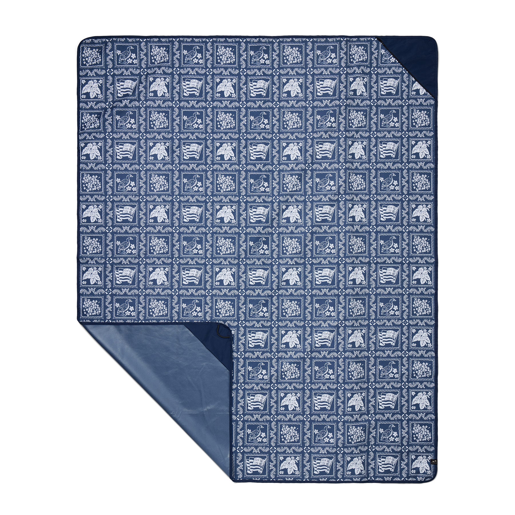 Reyn Spooner LAHAINA SAILOR PICNIC BLANKET in NAVY