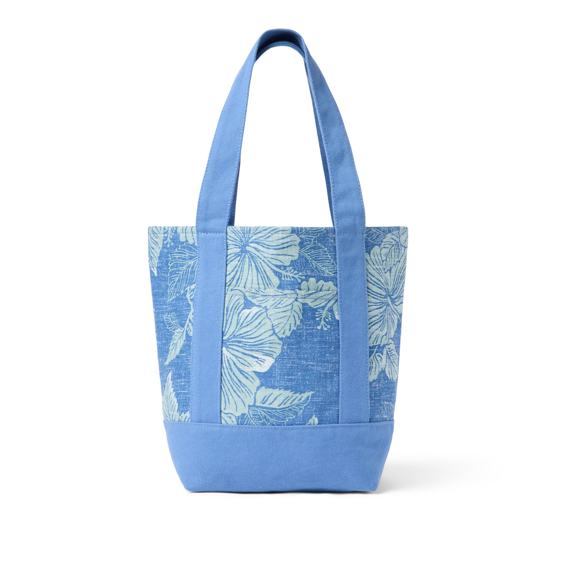 Reyn Spooner ALOHA BISCUS MINI TOTE BAG in BLUE HORIZON