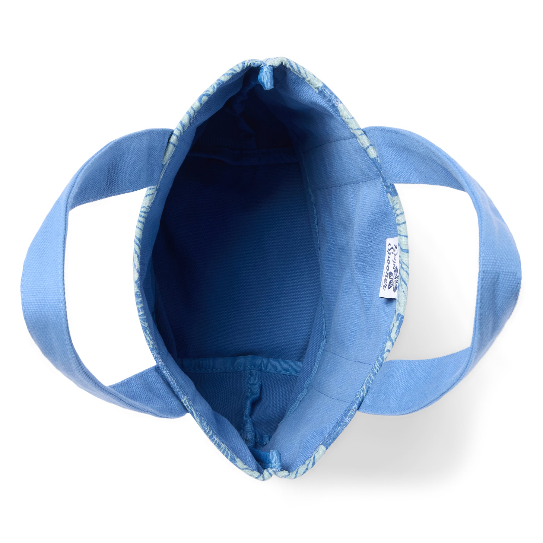 Reyn Spooner ALOHA BISCUS MINI TOTE BAG in BLUE HORIZON