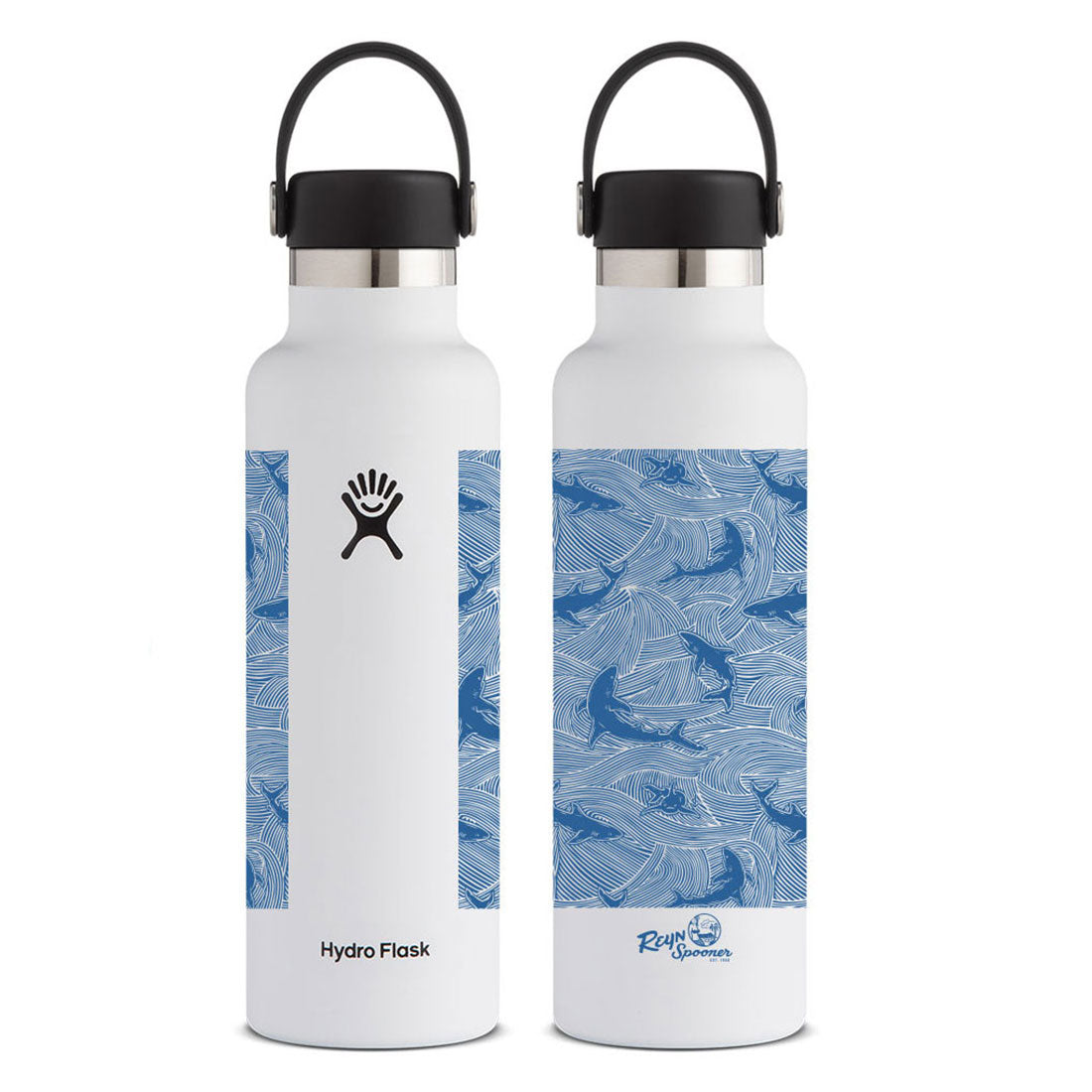 Reyn Spooner MANŌ HYDRO FLASK 21 OZ. in WHITE