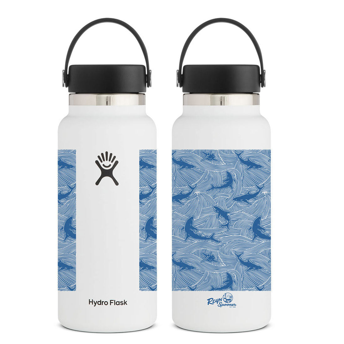 Reyn Spooner MANŌ HYDRO FLASK 32 OZ. in WHITE