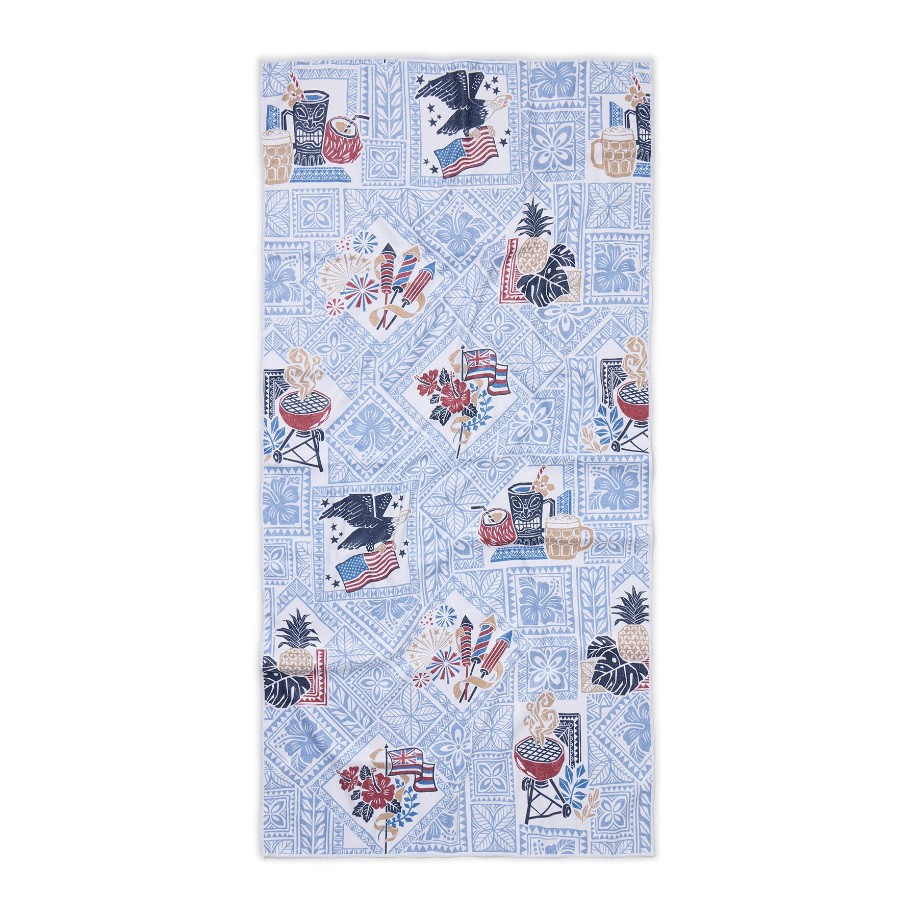 Reyn Spooner SLOWTIDE SUMMER COMMEMORATIVE 2025 TOWEL in PATRIOT BLUE