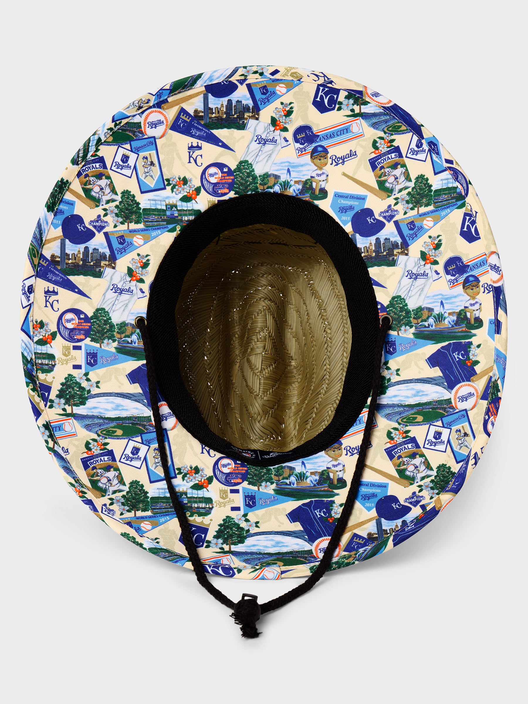 Reyn Spooner MLB® KANSAS CITY ROYALS SCENIC STRAW HAT in SCENIC
