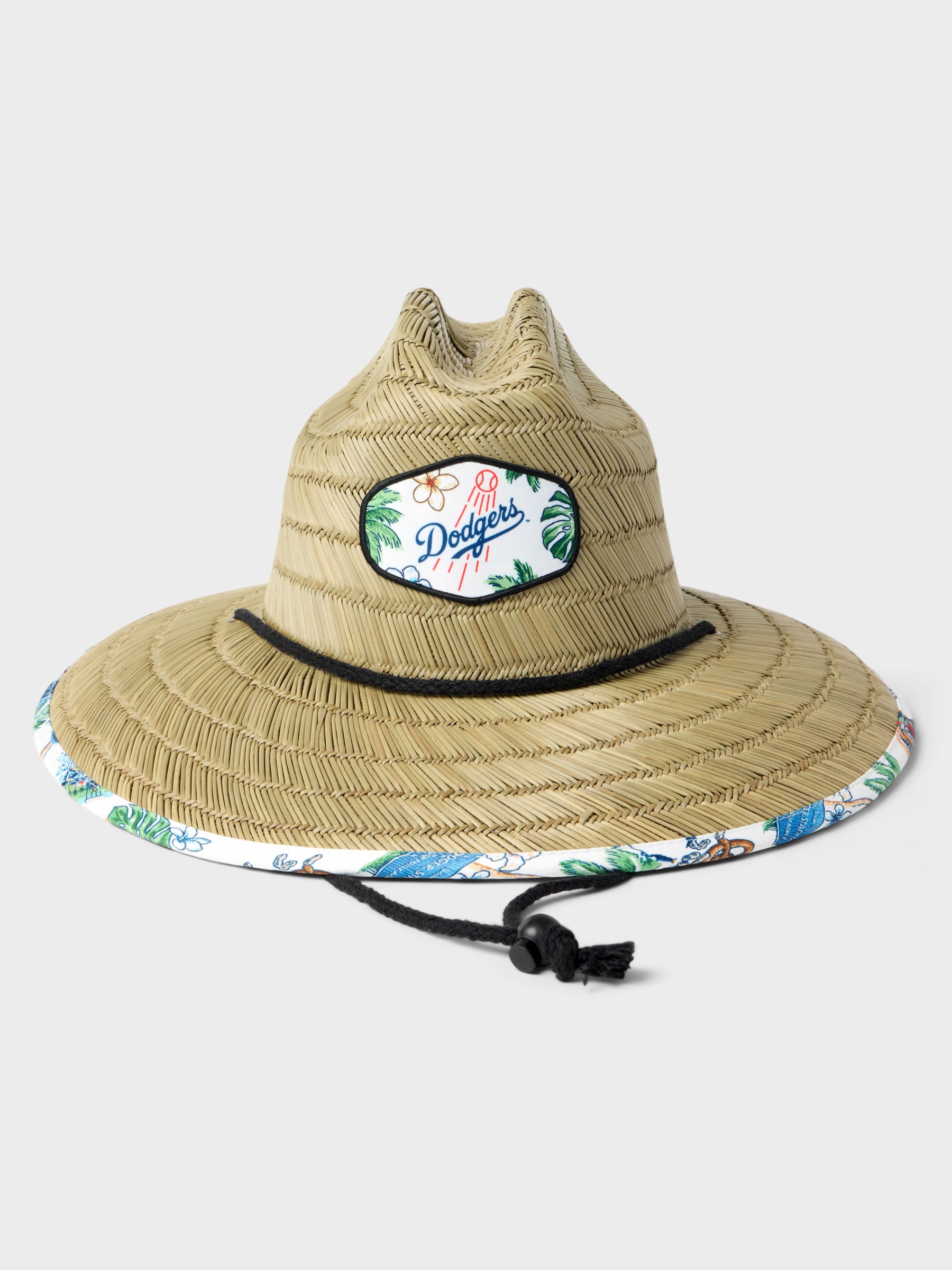 Reyn Spooner MLB® LOS ANGELES DODGERS SCENIC STRAW HAT in WHITE