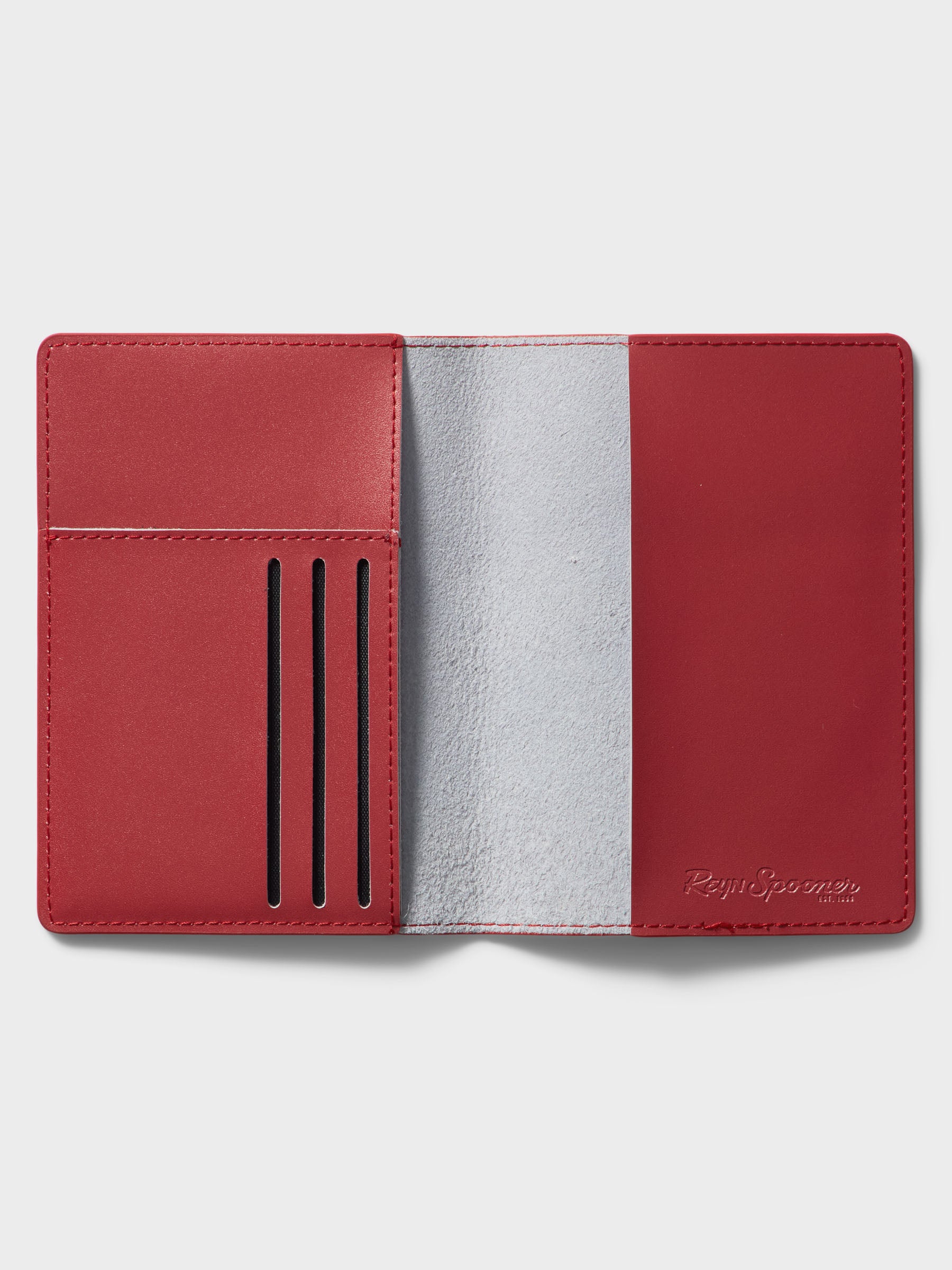 Reyn Spooner 50TH STATE FLOWER PASSPORT HOLDER in RED