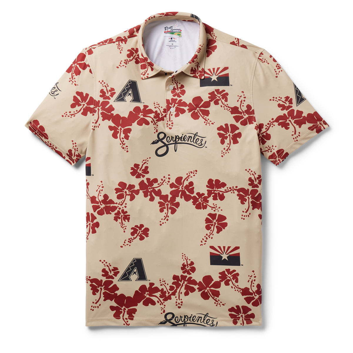 Houston Astros City Connect Polo / Performance Fabric Navy / XL by Reyn Spooner