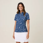 Reyn Spooner BIG BLOOMS AVA PERFORMANCE TOP in NAVY