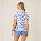 Reyn Spooner WOMEN'S CHICAGO CUBS PUA PERFORMANCE POLO in WHITE