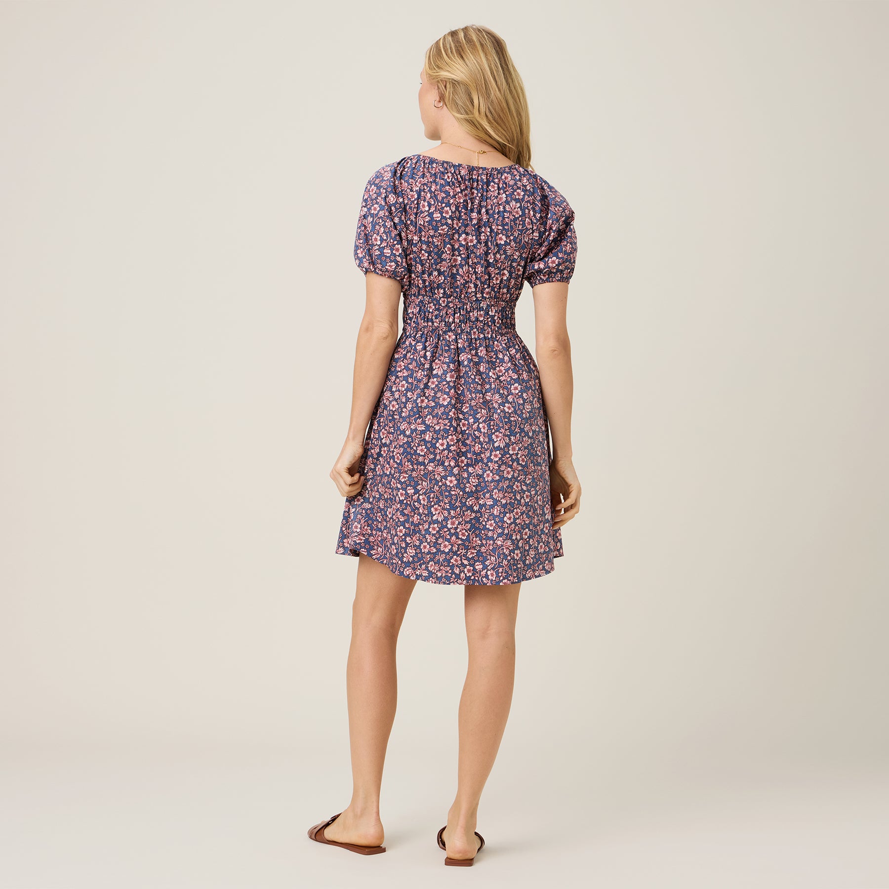 Reyn Spooner ISLAND HEATHER VICTORIA DRESS in INSIGNIA BLUE