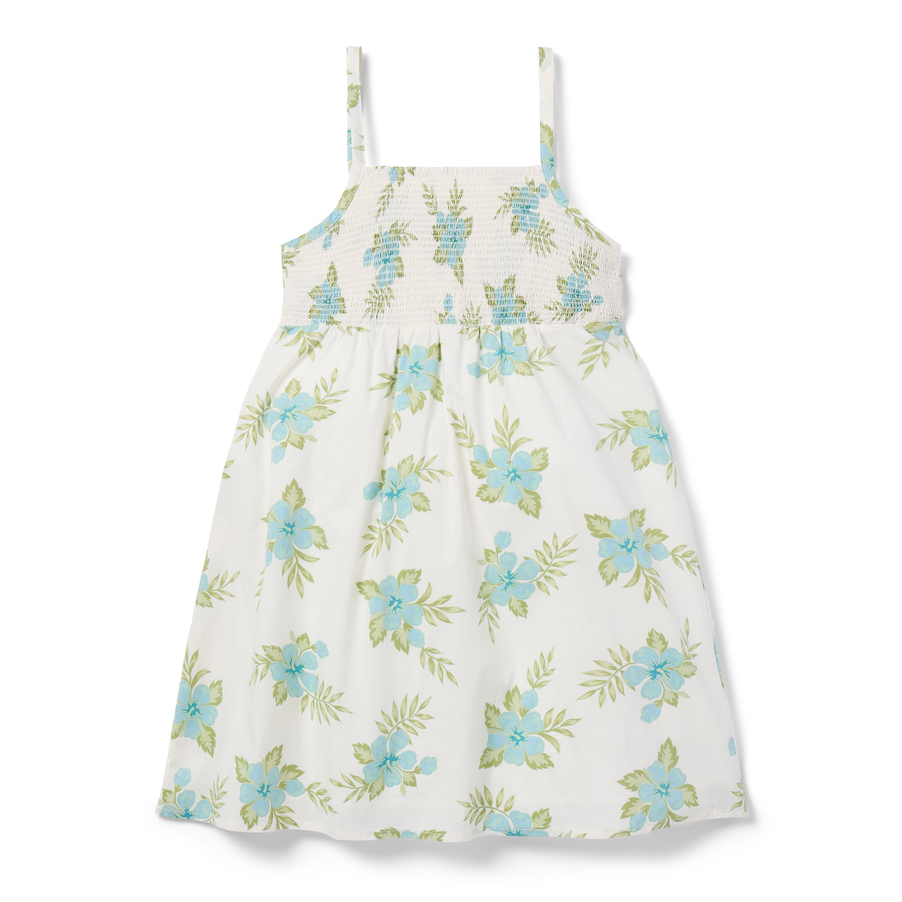 Reyn Spooner SOFT BISCUS HARPER GIRLS SUNDRESS in WHITE