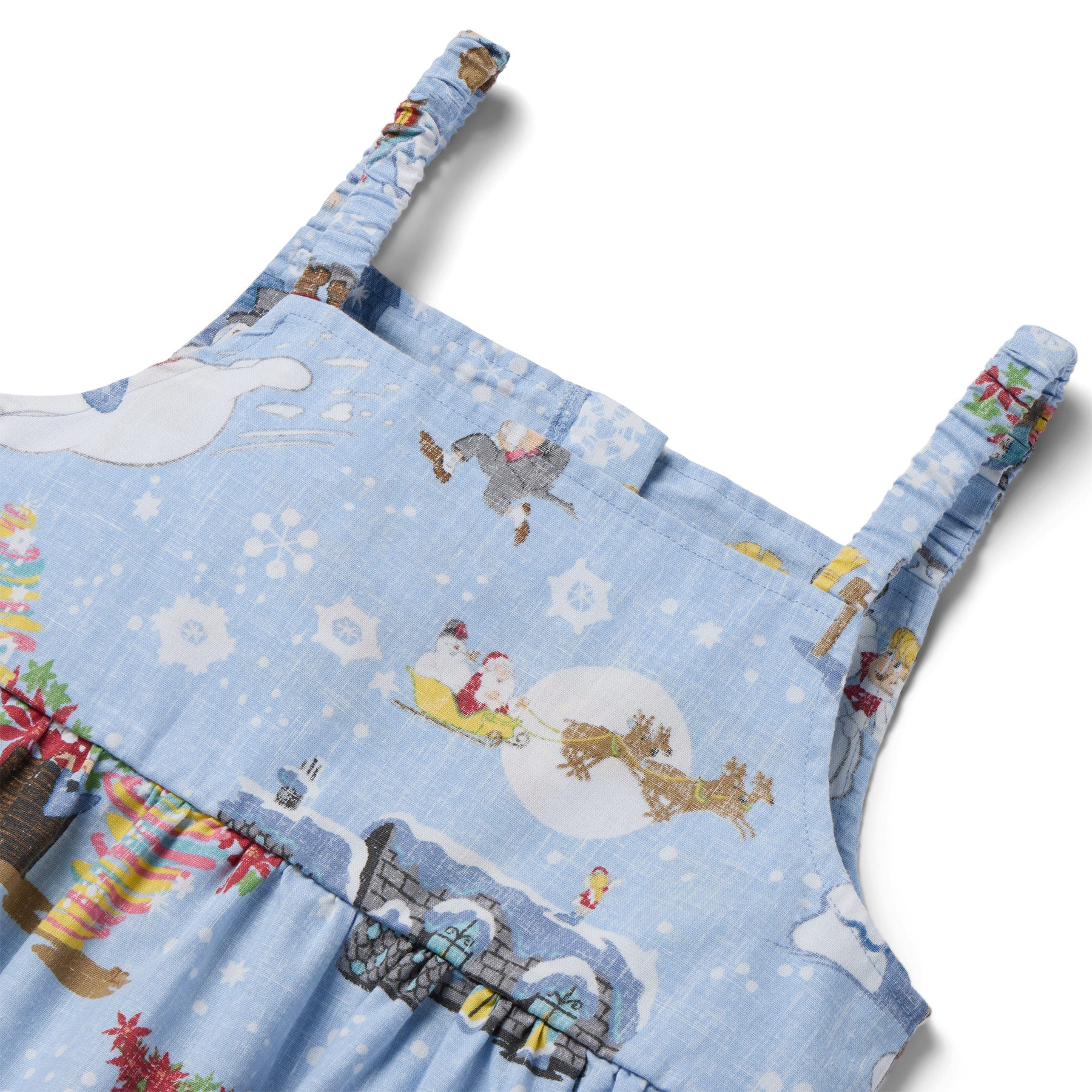 Reyn Spooner FROSTY THE SNOWMAN™ LILY GIRLS SUNDRESS in ARCTIC ICE