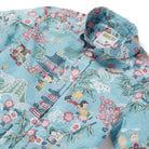 Reyn Spooner PEANUTS IN JAPAN YOUTH SHIRT in AQUA