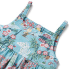 Reyn Spooner PEANUTS IN JAPAN LILY GIRLS SUNDRESS in AQUA