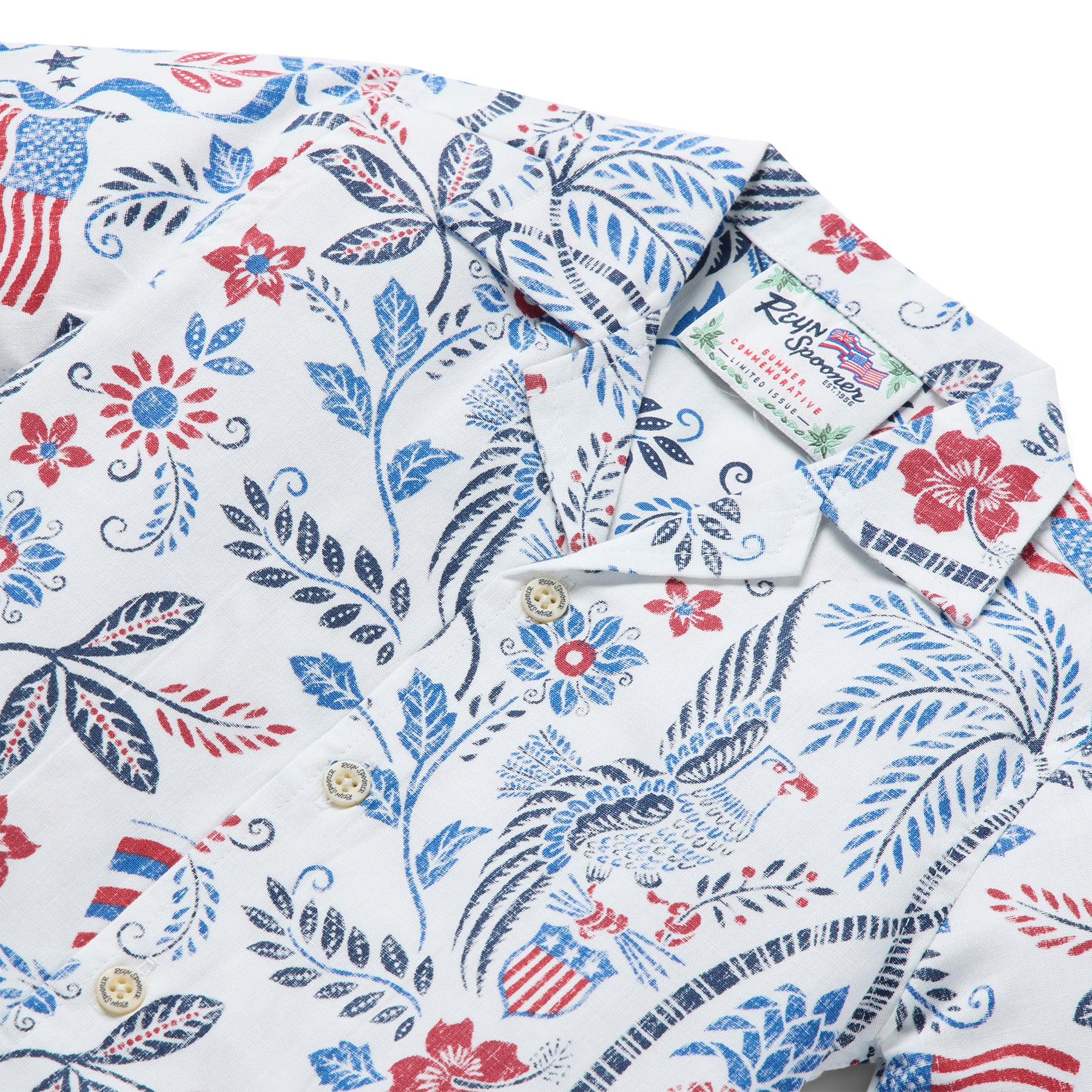 Reyn Spooner SUMMER COMMEMORATIVE 2026 TODDLER CABANA SET in WHITE