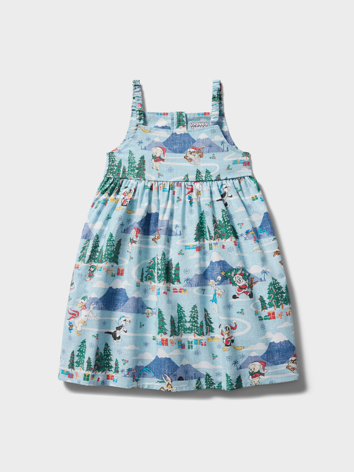 Reyn Spooner A LOONEY TUNES CHRISTMAS LILY GIRLS SUNDRESS in