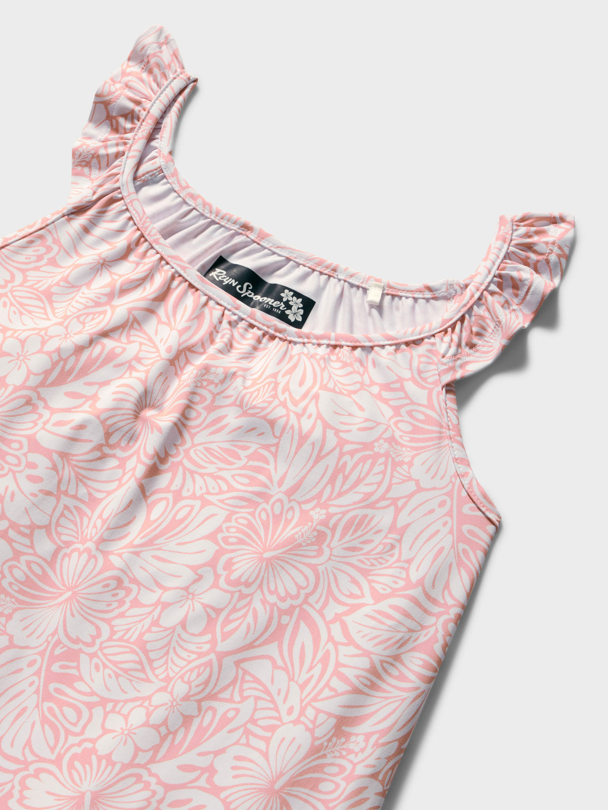 Reyn Spooner NAHELE PUA MILLIE GIRLS PERFORMANCE DRESS in PINK
