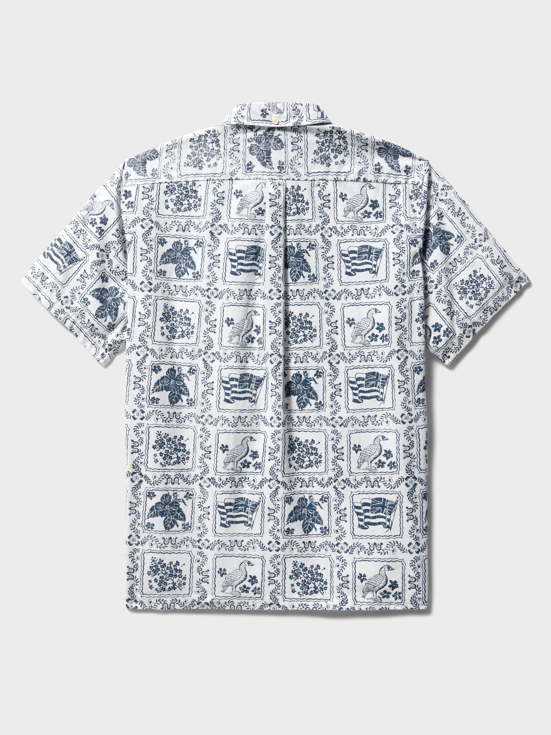 Reyn Spooner LAHAINA SAILOR BUTTON FRONT in WHITE