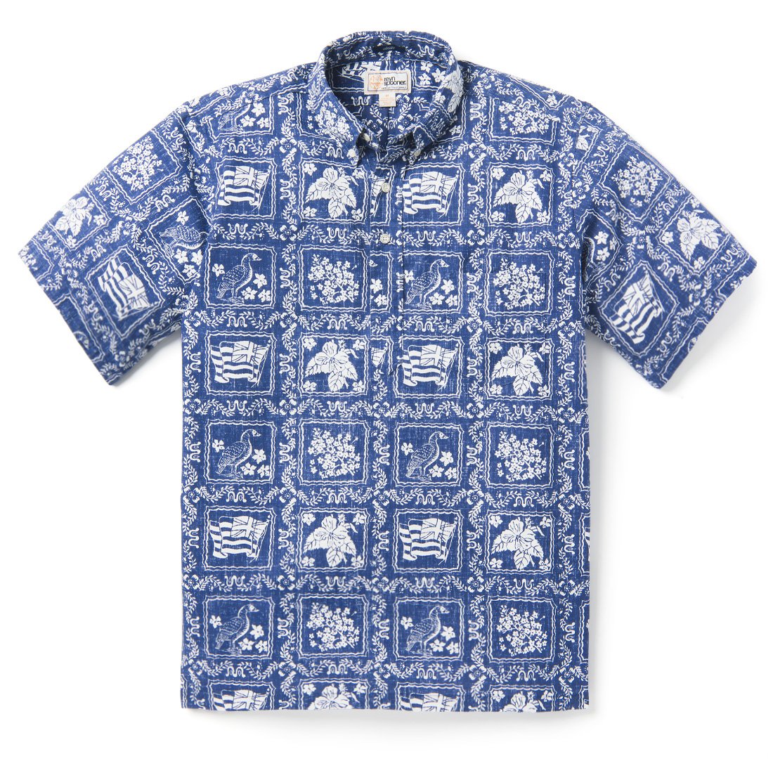 Reyn Spooner LAHAINA SAILOR ARCHIVE CLASSIC PULLOVER in NAVY