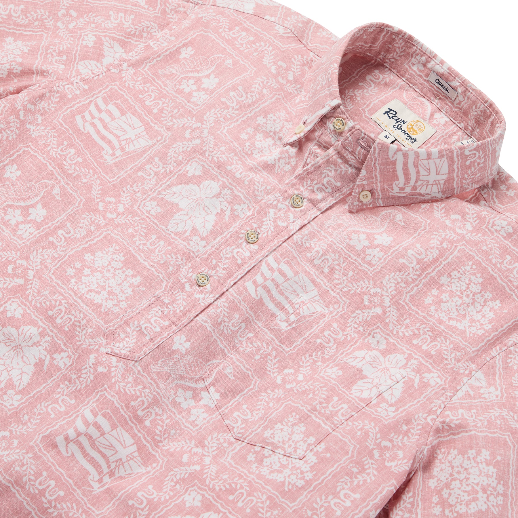 Reyn Spooner LAHAINA SAILOR PULLOVER in BLUSH