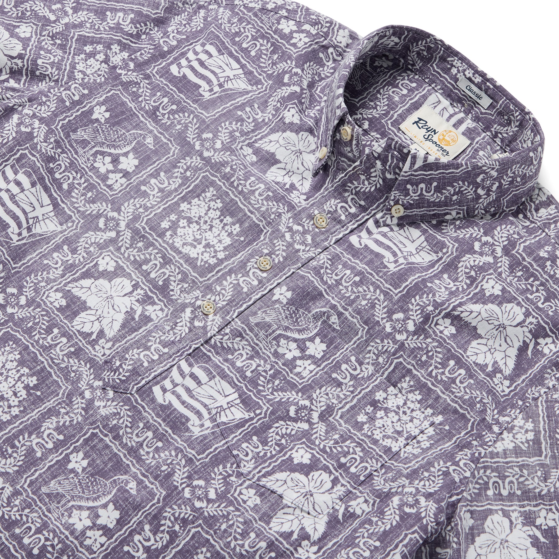 Reyn Spooner LAHAINA SAILOR PULLOVER in CADET