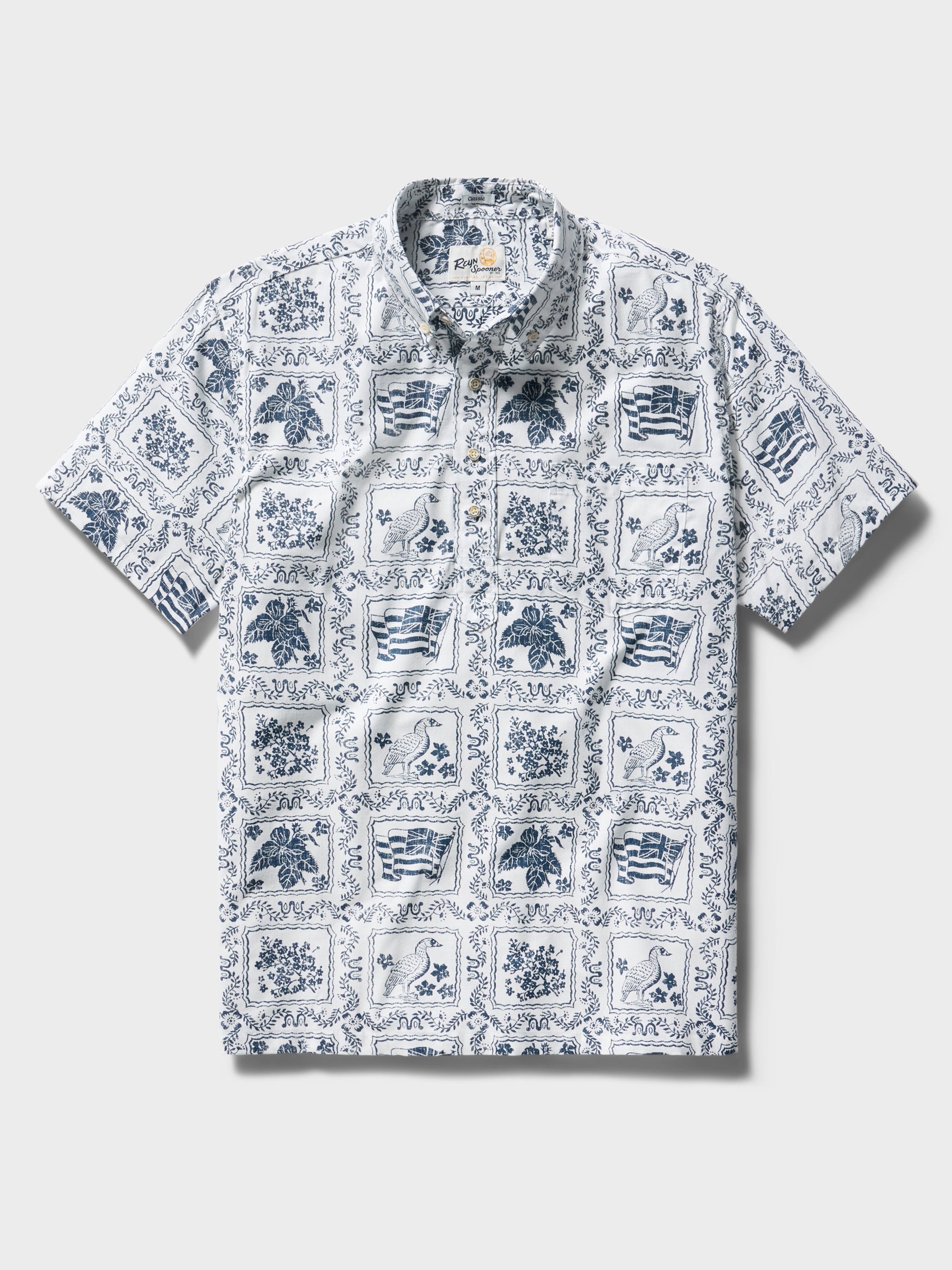 Reyn Spooner LAHAINA SAILOR PULLOVER in WHITE