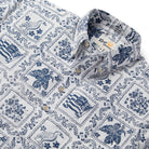 Reyn Spooner MADE IN HAWAI'I LAHAINA SAILOR PULLOVER in WHITE