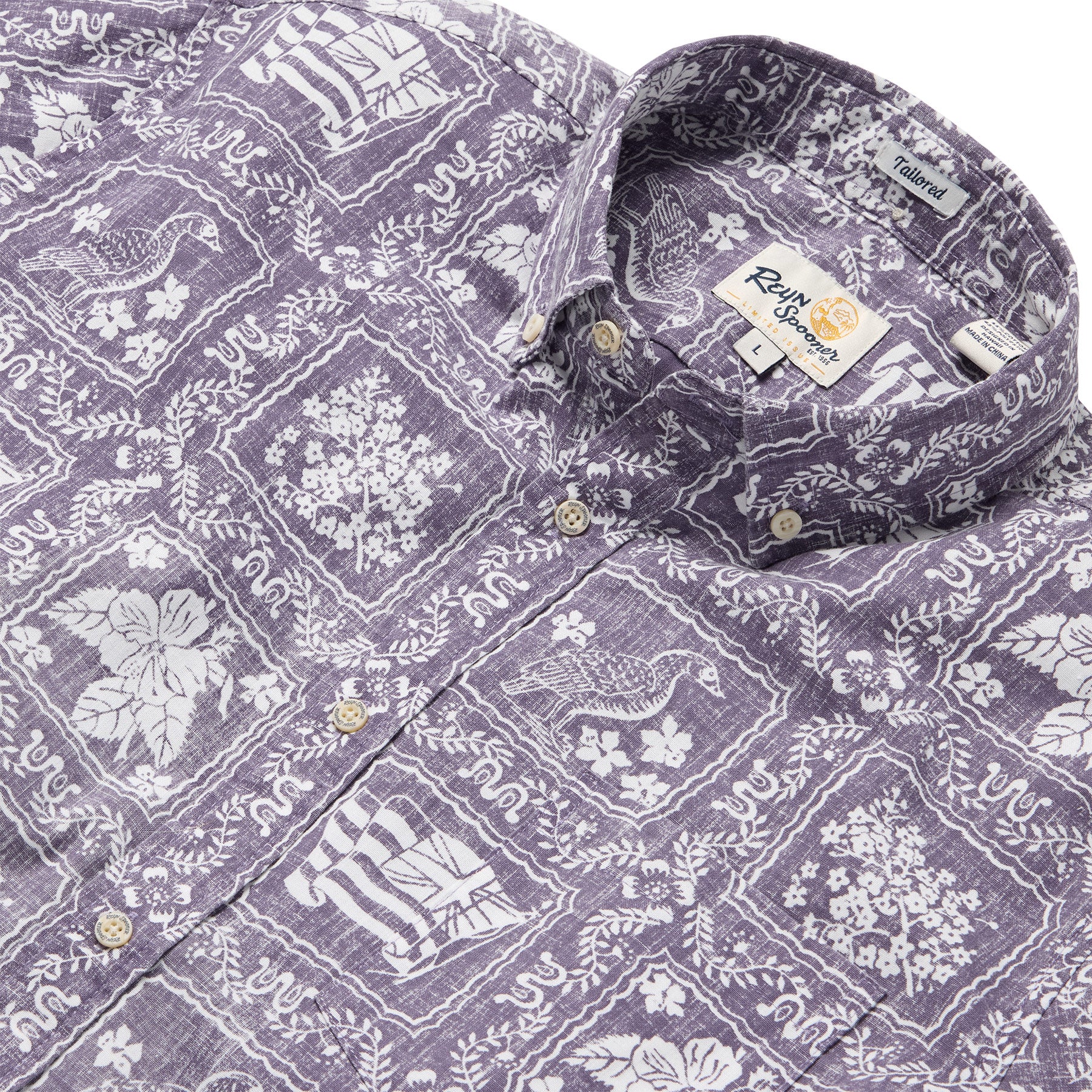 Reyn Spooner LAHAINA SAILOR TAILORED in CADET