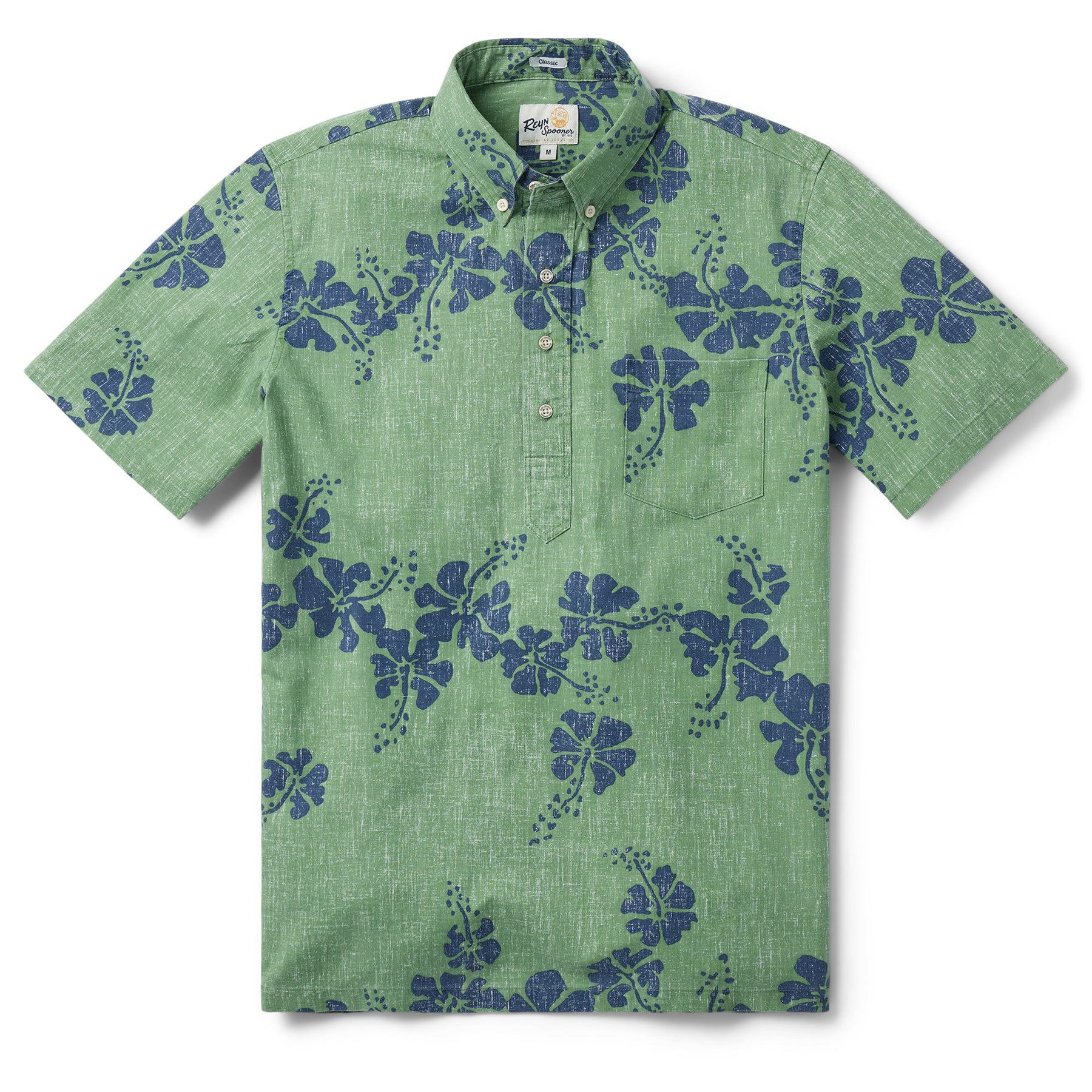 Reyn Spooner 50TH STATE FLOWER PULLOVER in JADE