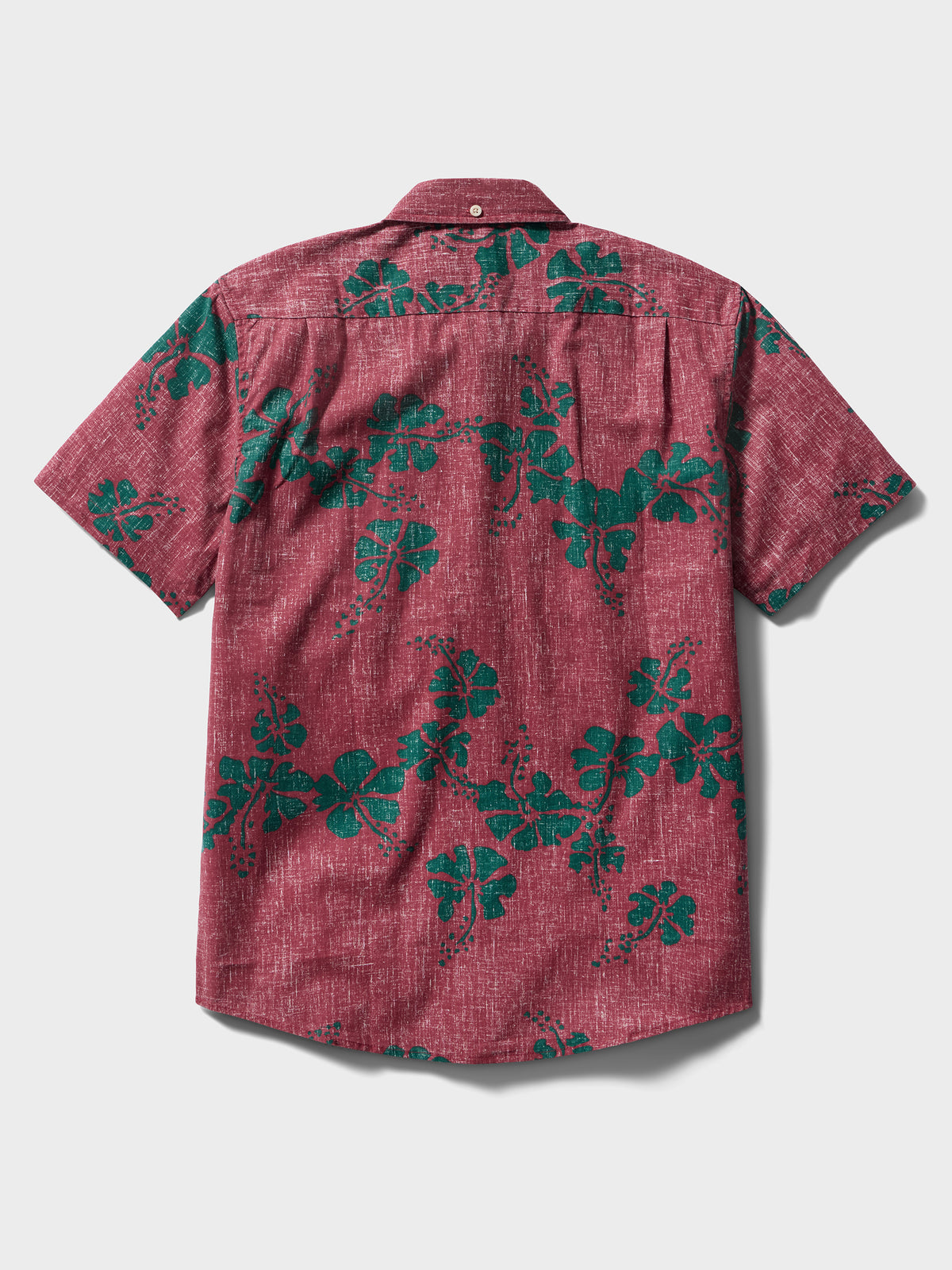 Reyn Spooner 50TH STATE FLOWER TAILORED in HOLIDAY RED