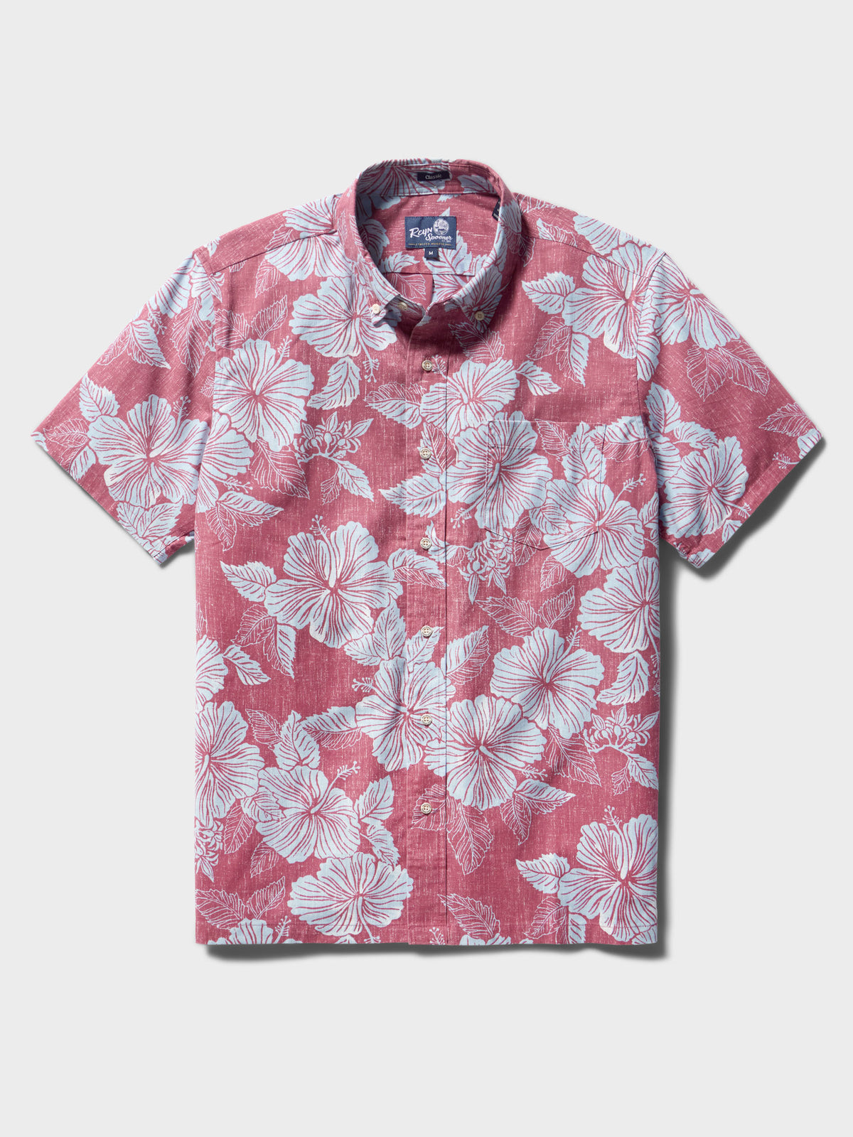 Reyn Spooner ALOHA BISCUS BUTTON FRONT in FADED GINGER