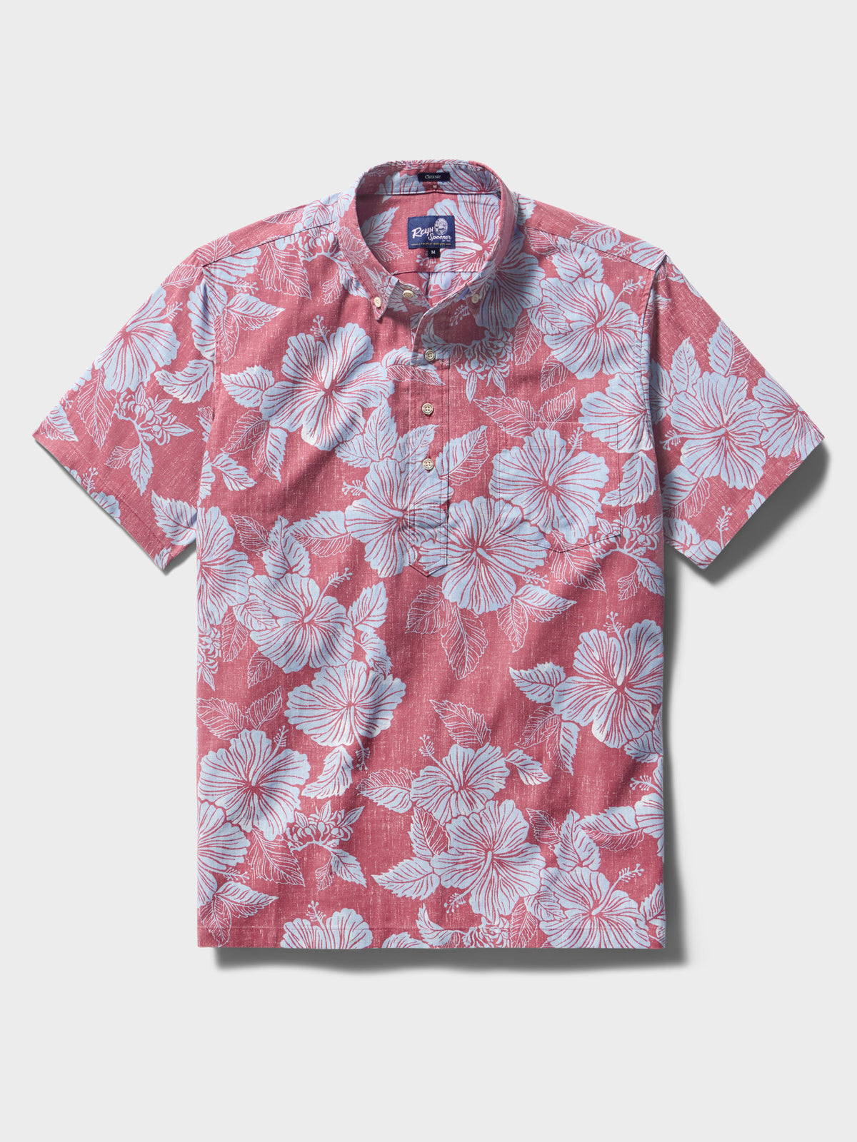 Reyn Spooner ALOHA BISCUS PULLOVER in FADED GINGER