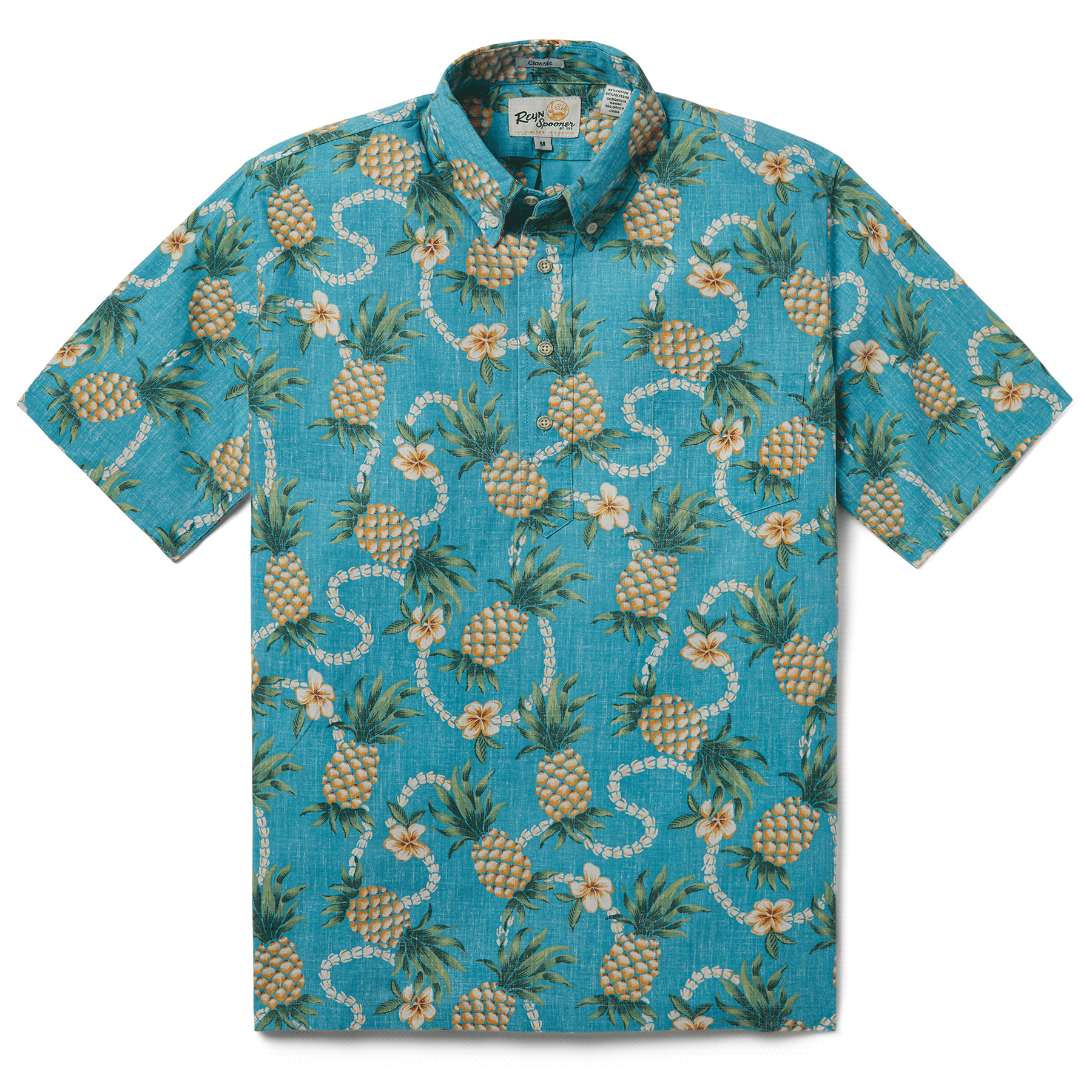 Reyn Spooner PINING FOR YOU PULLOVER in MAUI BLUE