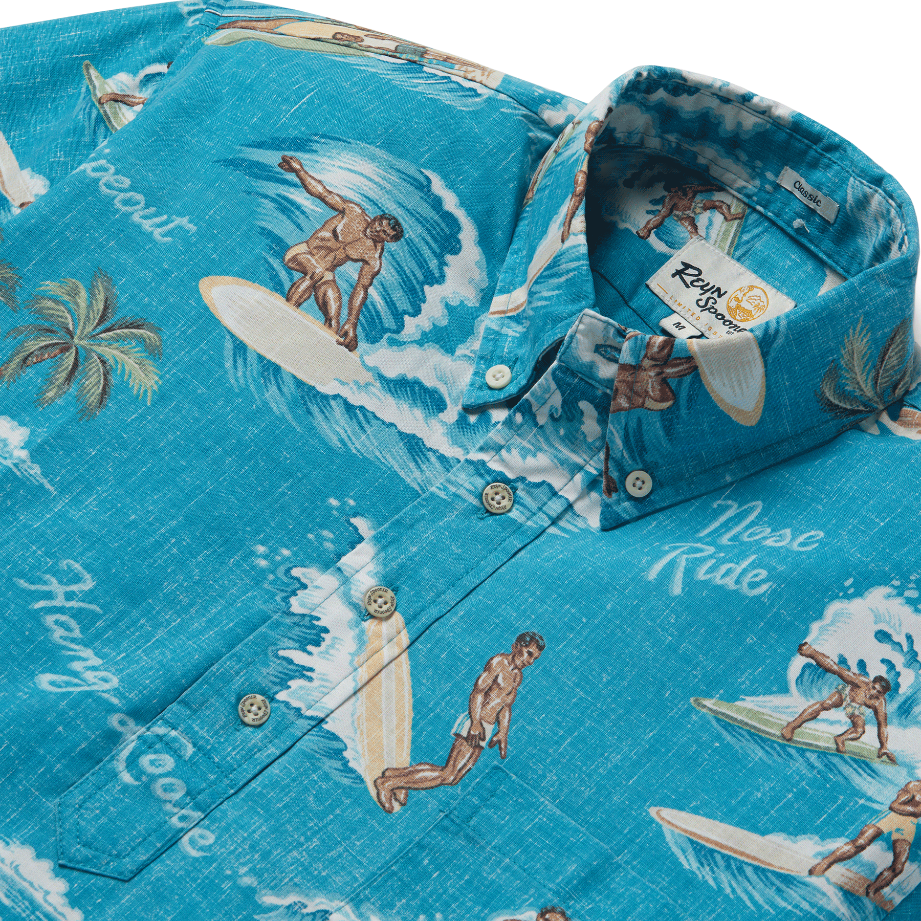 Reyn Spooner WAVERIDERS PULLOVER in BLUE MOON