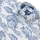 Reyn Spooner KAUHULU BUTTON FRONT in WHITE