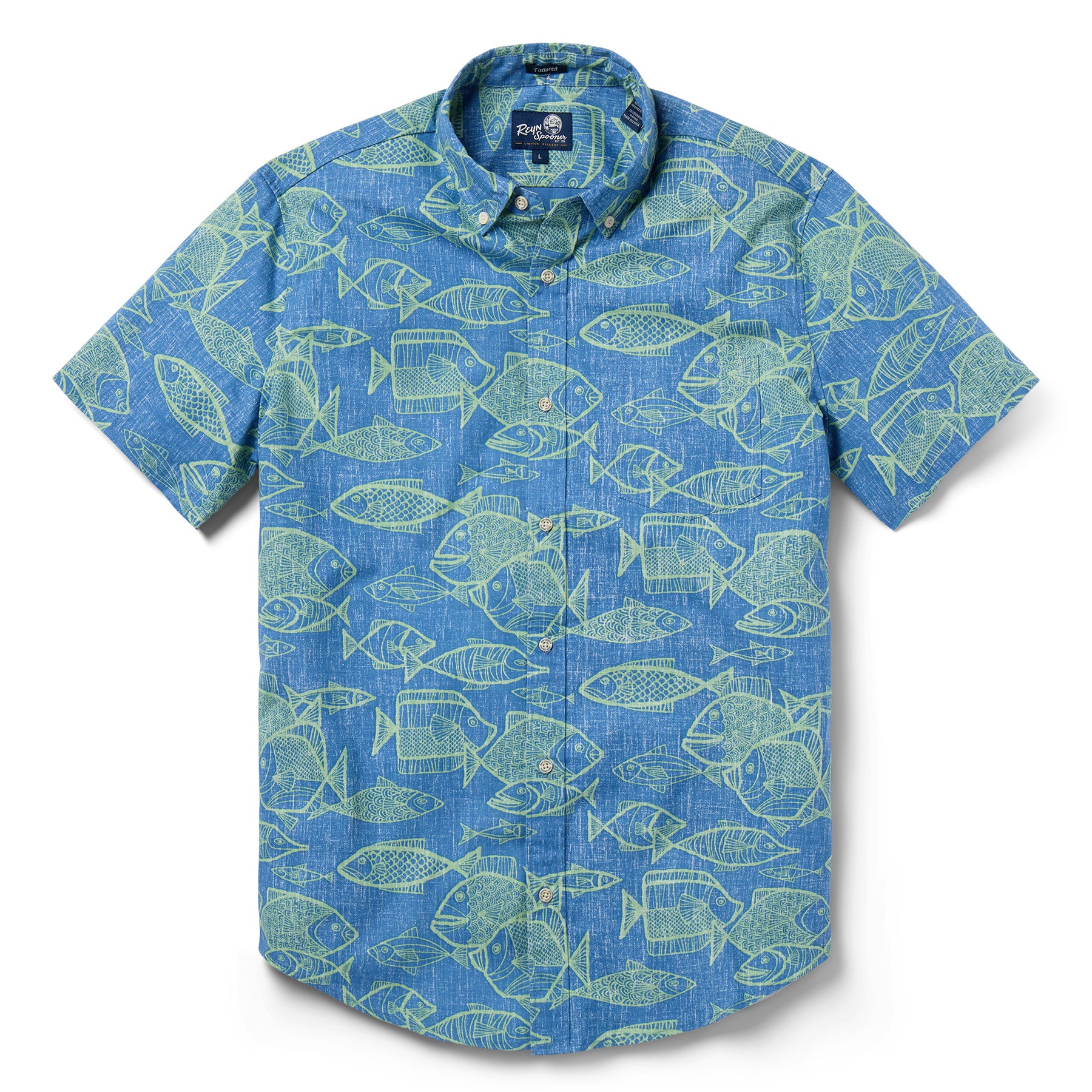 Reyn Spooner KAUHULU TAILORED in BLUE HORIZON