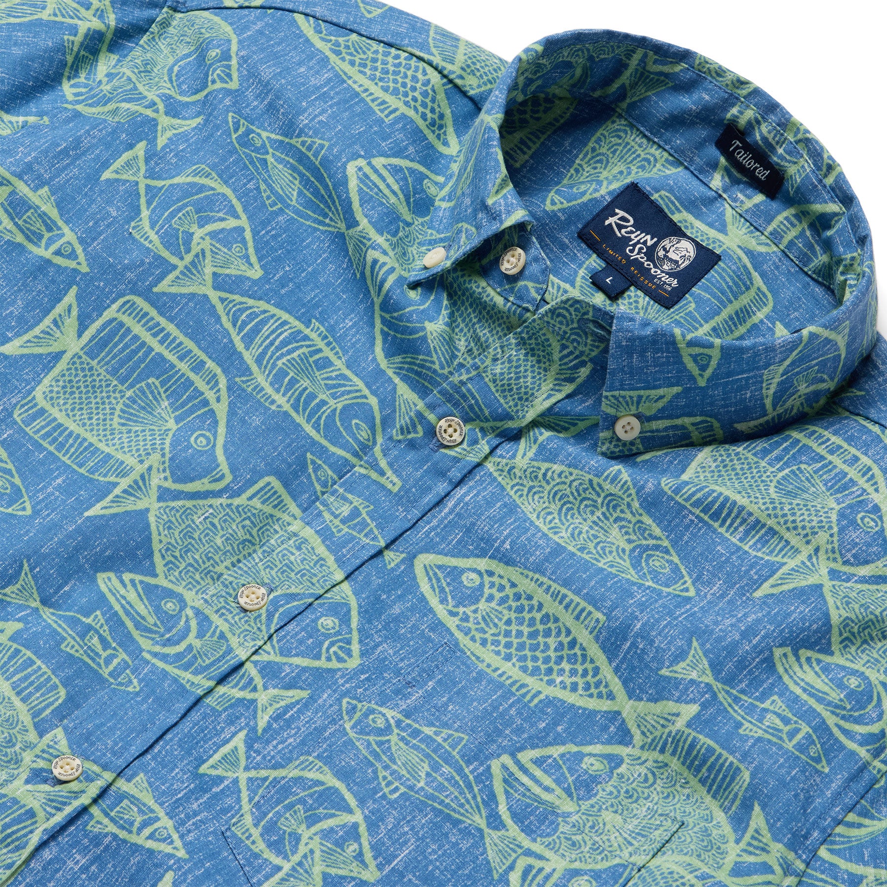 Reyn Spooner KAUHULU TAILORED in BLUE HORIZON