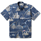 Reyn Spooner U.S. SPACE FORCE BUTTON FRONT in DEEP NAVY