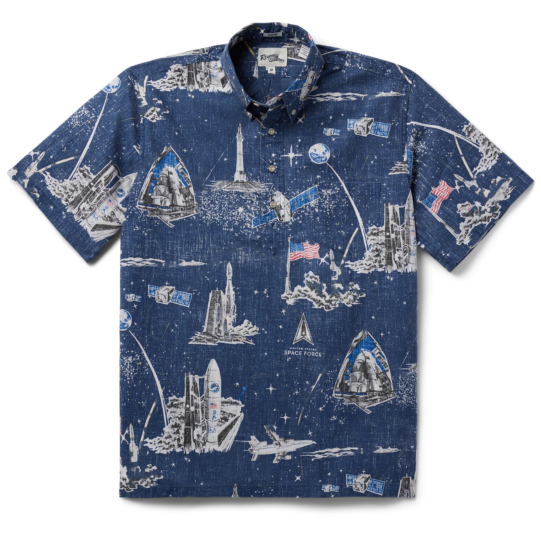 Reyn Spooner U.S. SPACE FORCE PULLOVER in DEEP NAVY