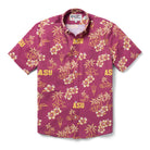 Reyn Spooner ARIZONA STATE UNIVERSITY KEKAI PERFORMANCE BUTTON FRONT in MAROON