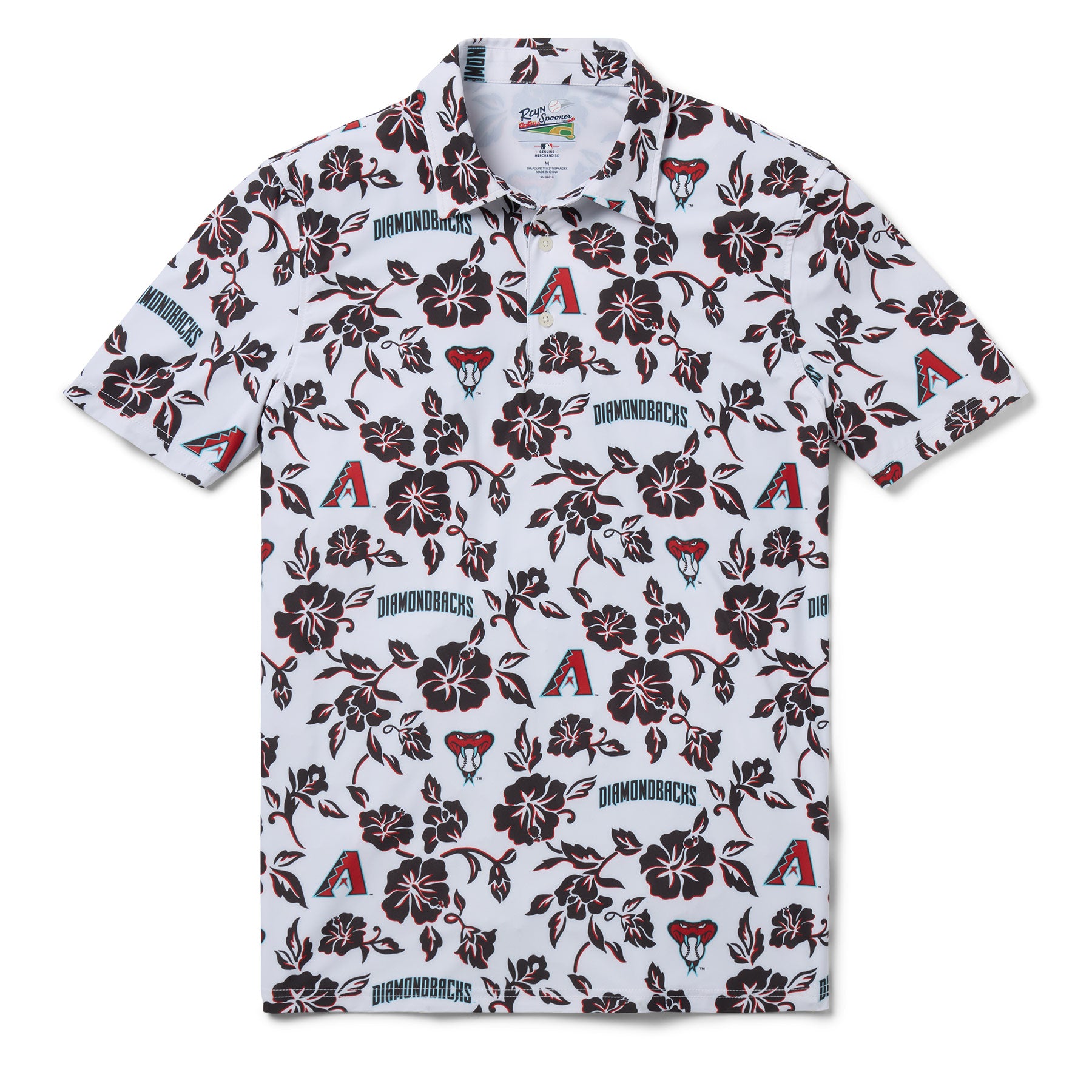 Reyn Spooner MLB® ARIZONA DIAMONDBACKS GAME DAY PERFORMANCE POLO in WHITE