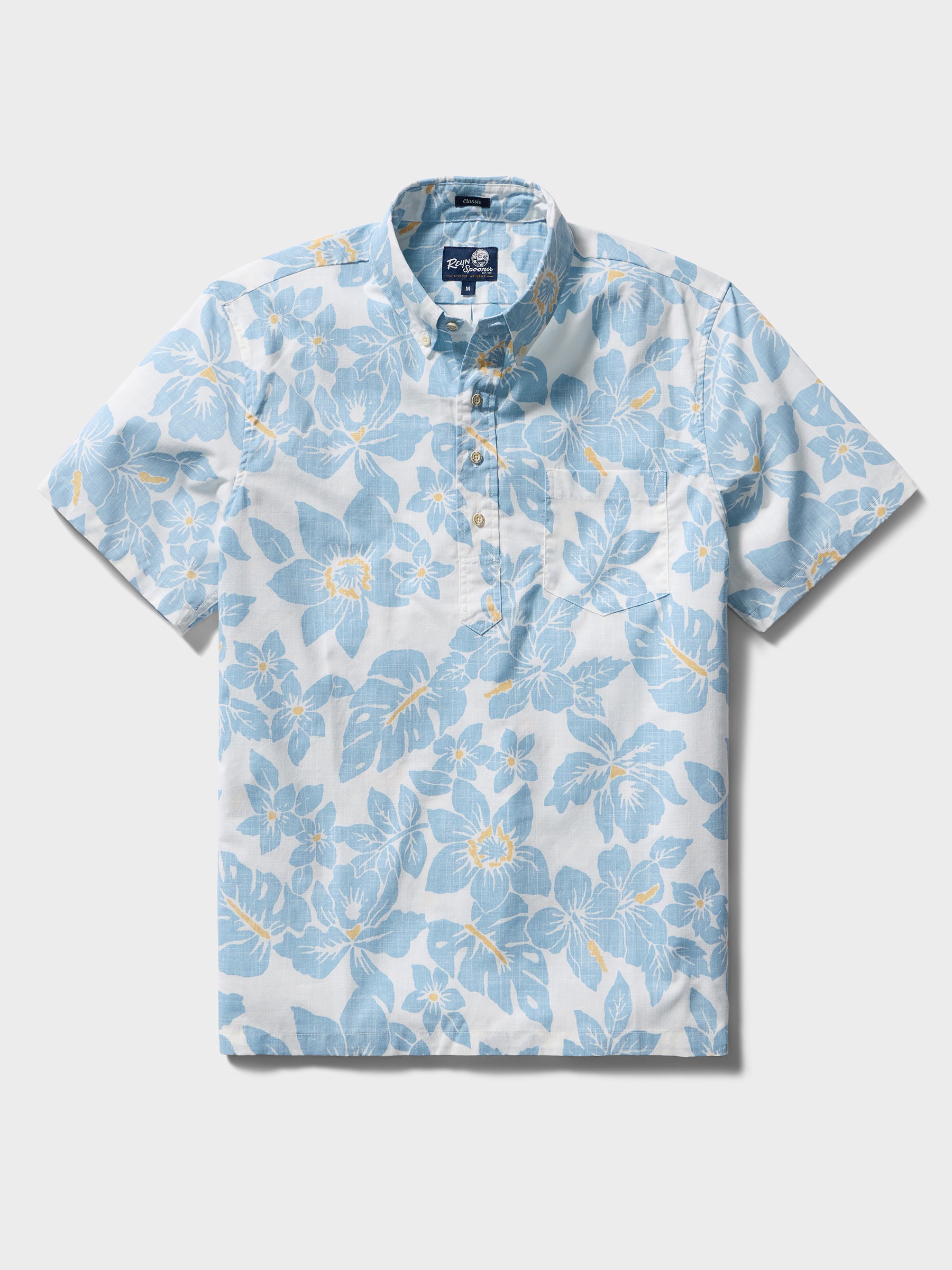 Reyn Spooner COSTA RICA PULLOVER in WHITE