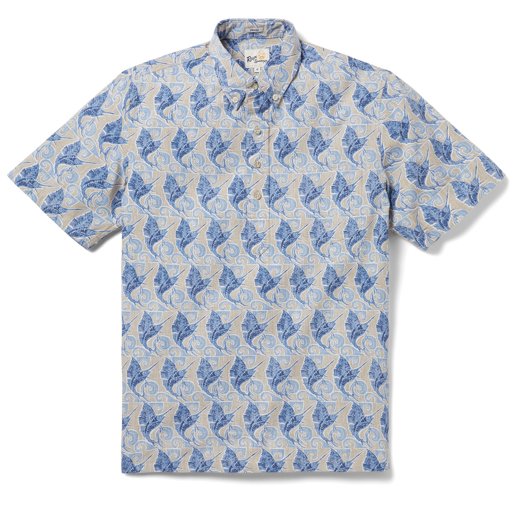 Reyn Spooner SPEEDY SWORDS PULLOVER in SAND