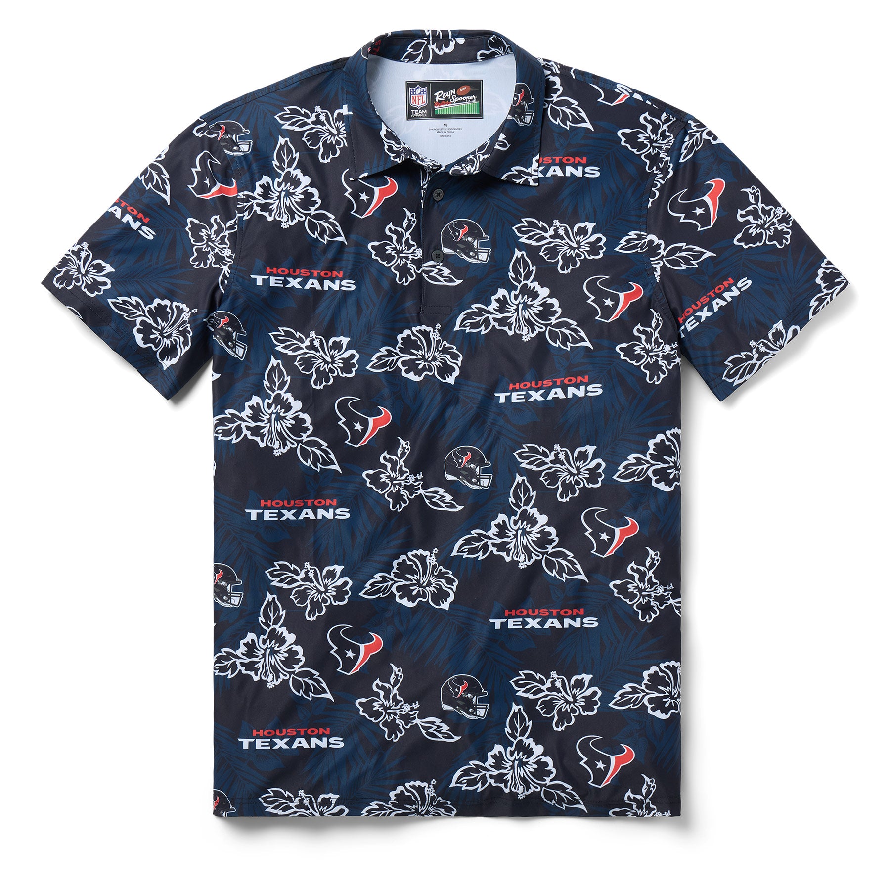 Reyn Spooner NFL® HOUSTON TEXANS GAME DAY PERFORMANCE POLO in DARK NAVY
