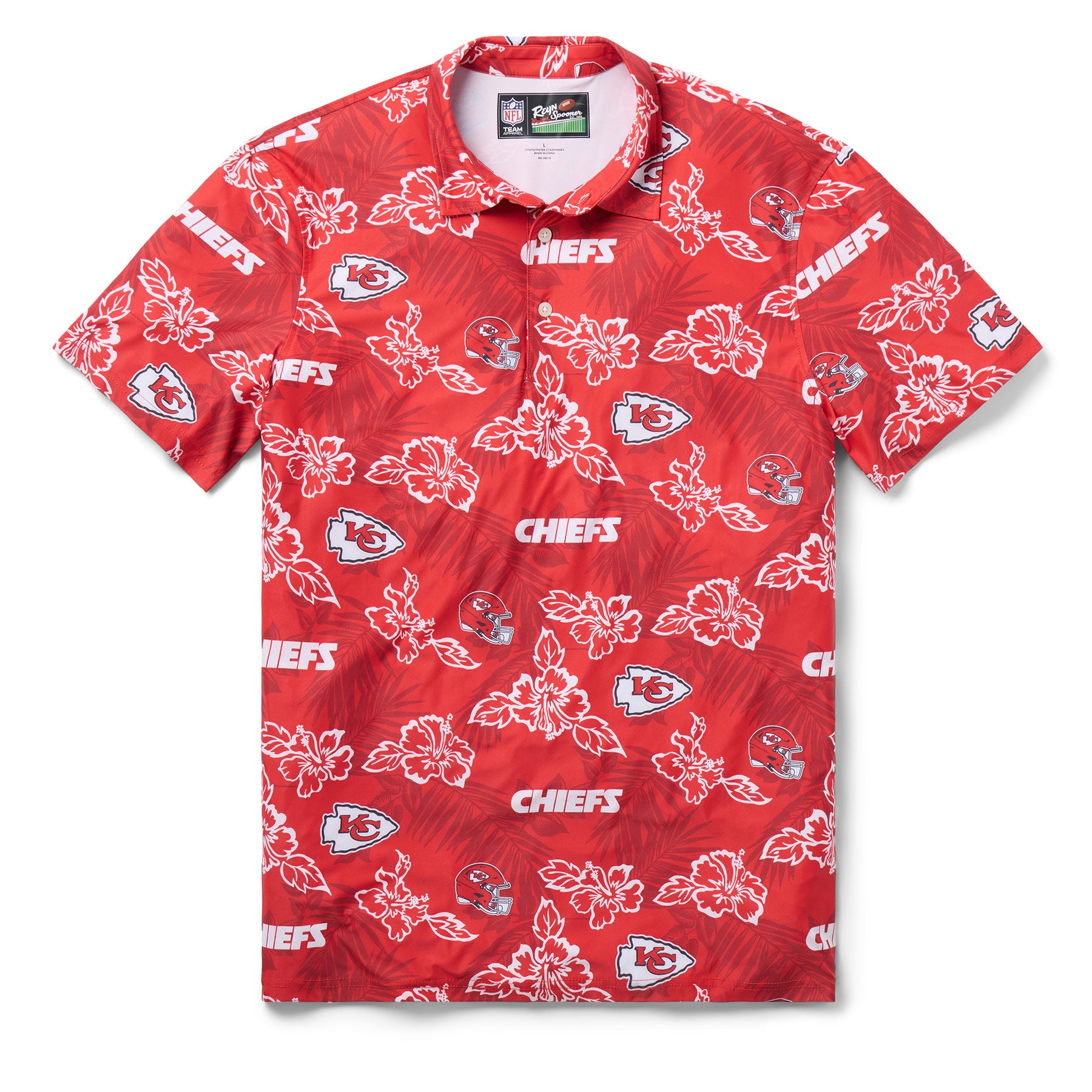 Reyn Spooner NFL® KANSAS CITY CHIEFS GAME DAY PERFORMANCE POLO RED