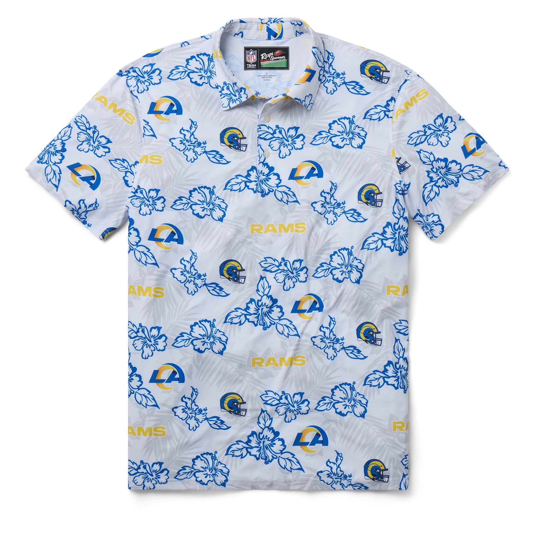 Reyn Spooner NFL® LOS ANGELES RAMS GAME DAY PERFORMANCE POLO in WHITE
