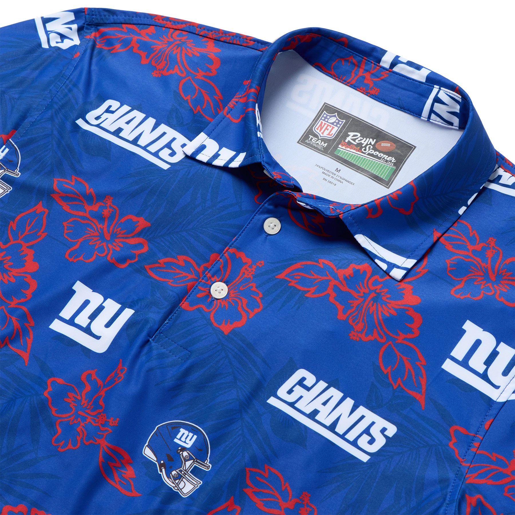 Reyn Spooner NFL® NEW YORK GIANTS GAME DAY PERFORMANCE POLO in DARK BLUE